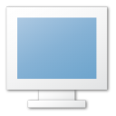 blue, monitor, screen